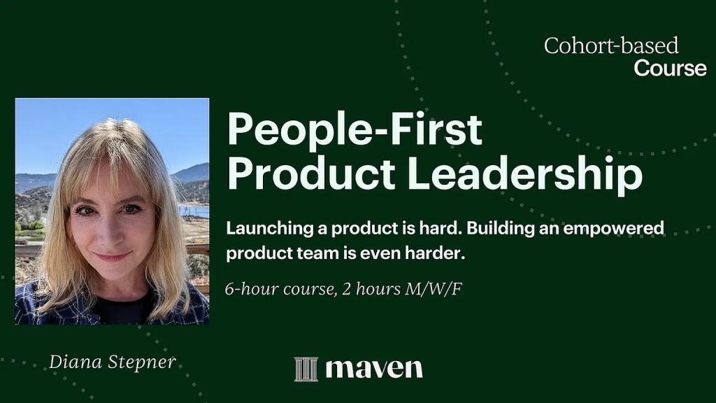 Welcome to People-First Product&nbsp;Leadership